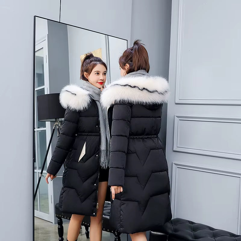 Fv7916 2019 New Autumn Winter Women Fashion Casual Warm Jacket Female Coats Woman Parka Korean Clothes Womens