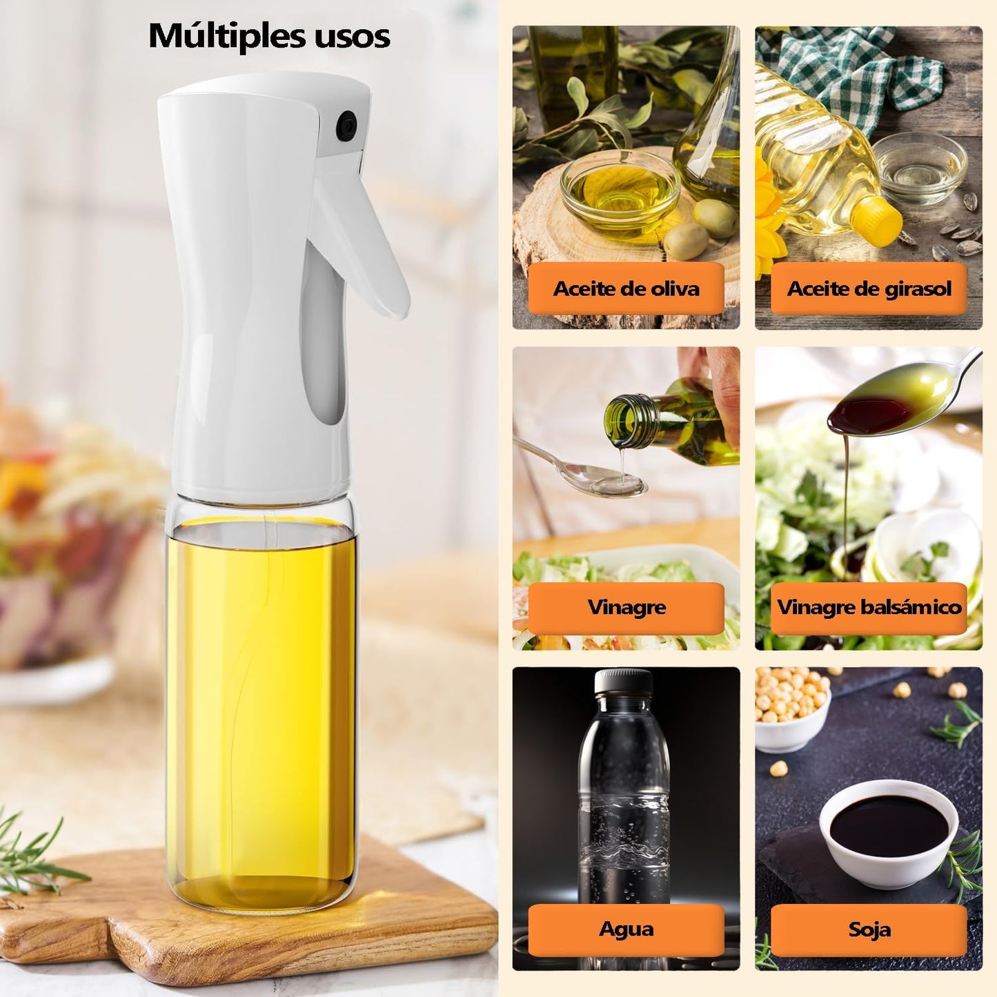 Pulverizador Aceite Spray 220ml - additional image 6