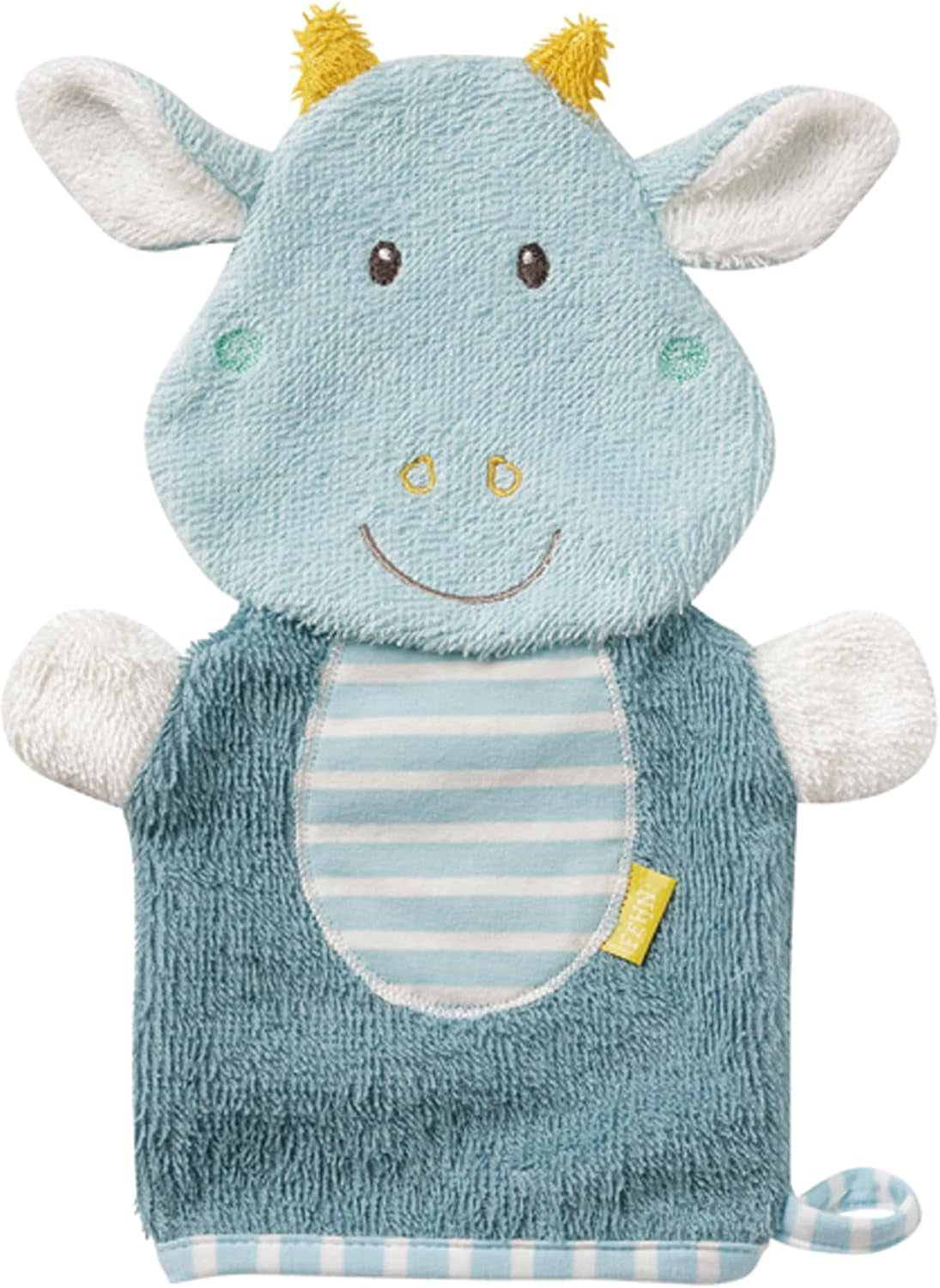 Dragon 065206 Gant De Toilette Dragon Lavette Avec Motif Animalier Pour Joie Et Plaisir Dans Le Bain Pour Bébés Et Enfants À Partir De 0 Mois