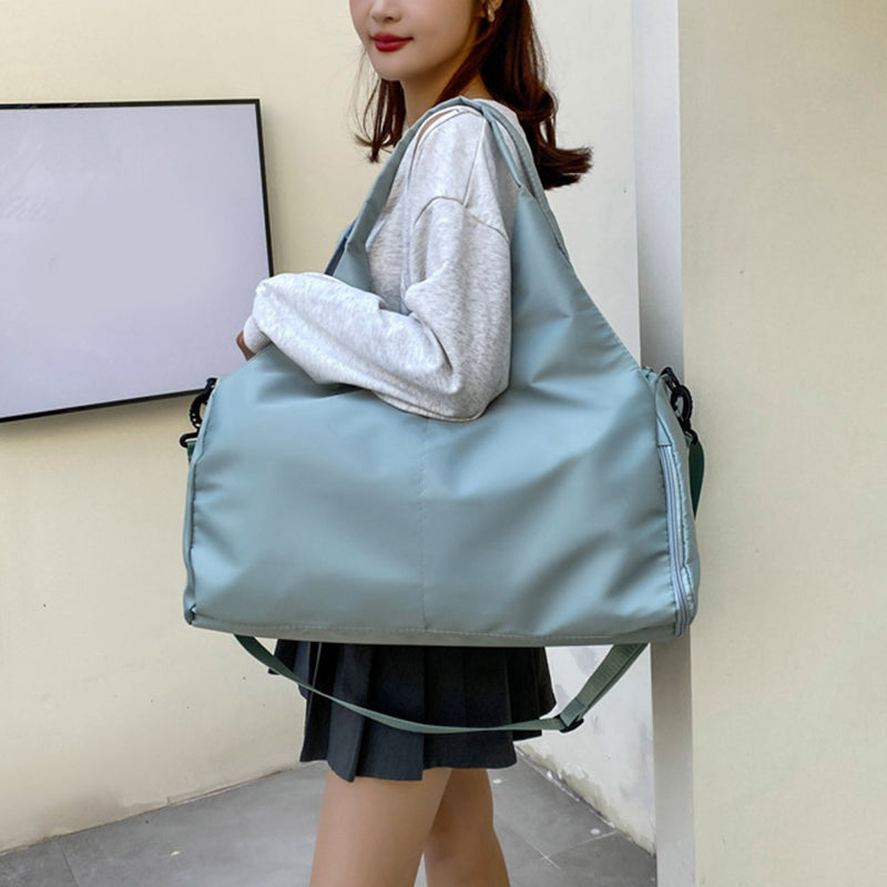 Women Yoga Bag Sports Fitness Dry and Wet Separation Large Capacity Storage Travel Bags Can Carry Yoga Mats