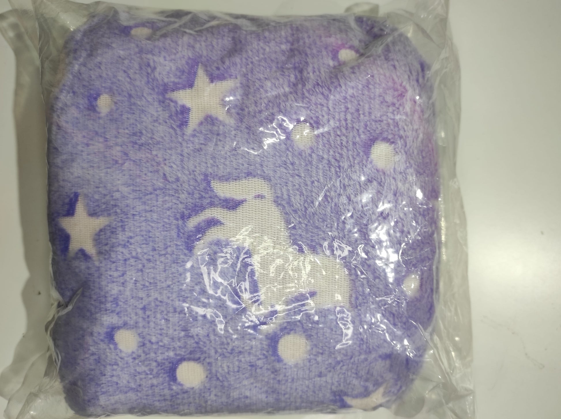 Manta Luminosa en la Oscuridad Color Morado 120cm x150cm - additional image 12