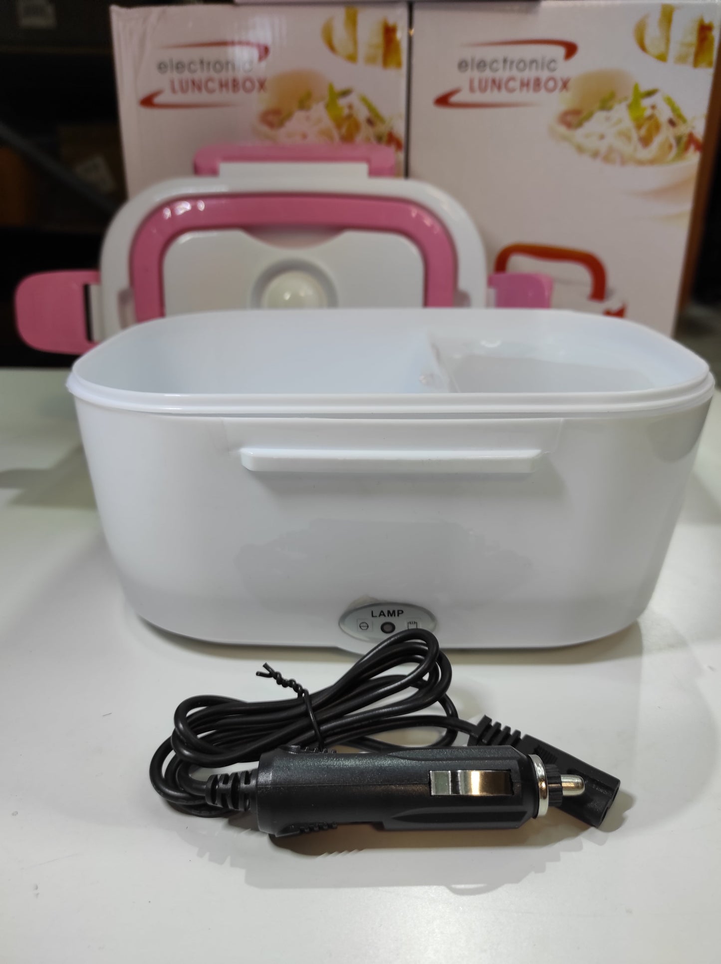 Fiambrera Electrica 40w rosa enchufe de coche - additional image 16