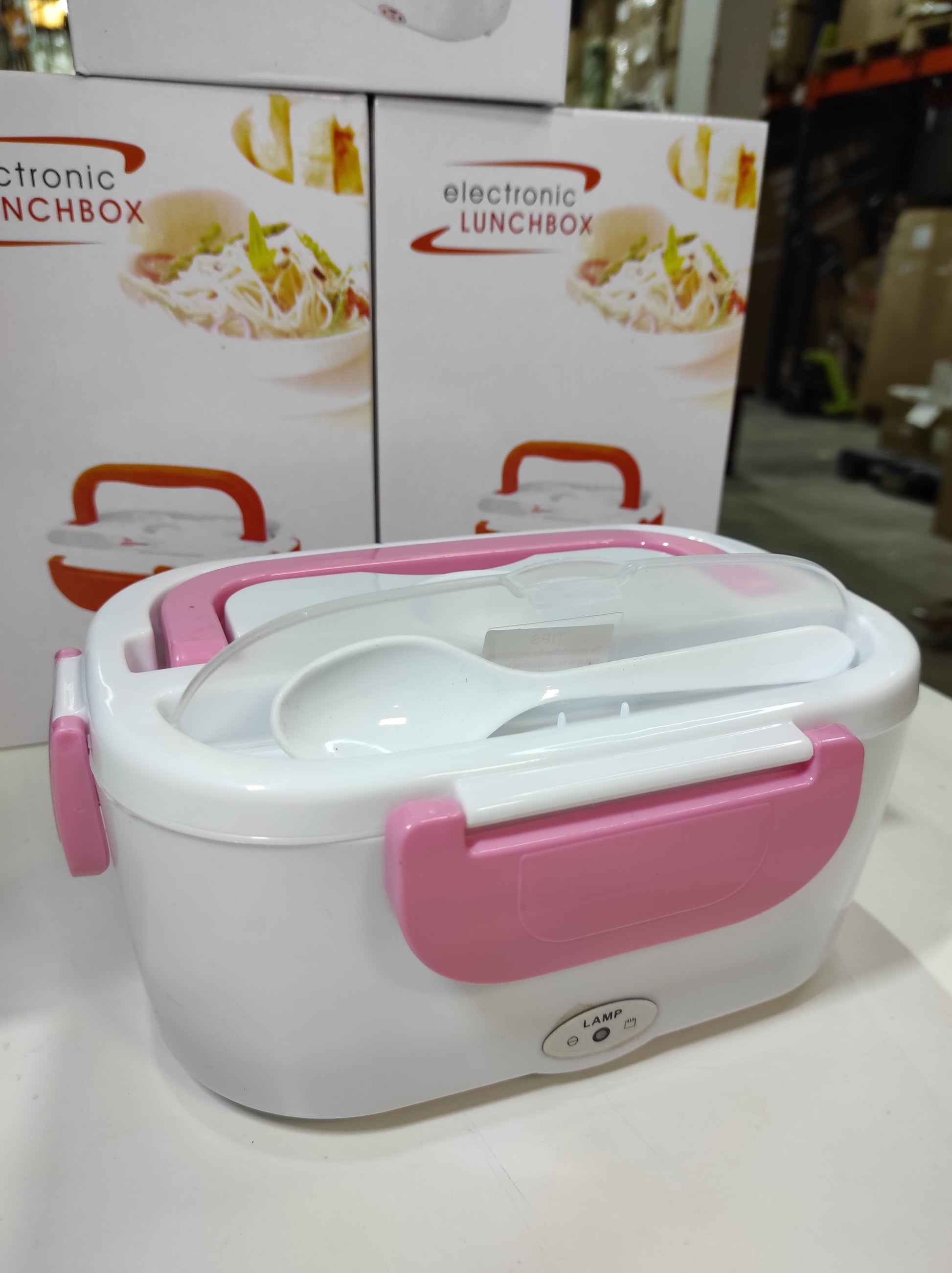 Fiambrera Electrica 40w rosa enchufe de coche - additional image 3