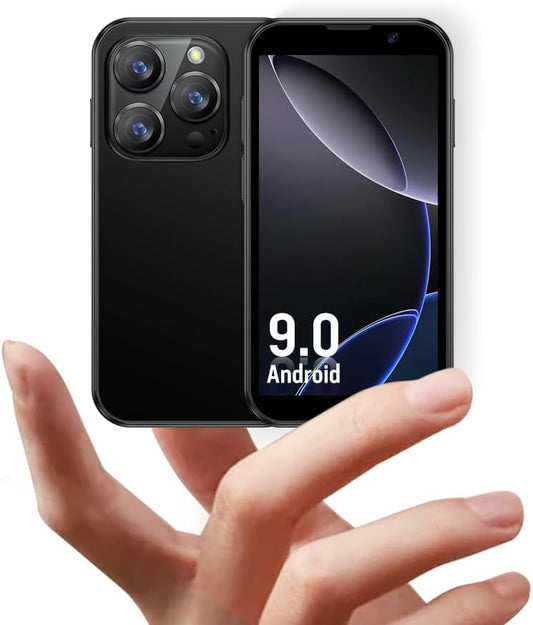 Mini teléfono inteligente negro