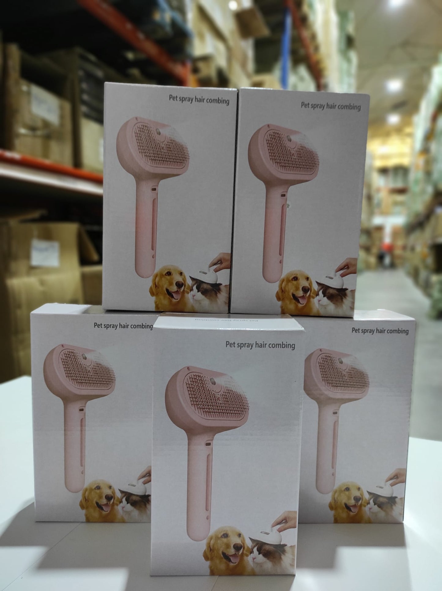 Cepillo de vapor para mascotas rosa - additional image 15