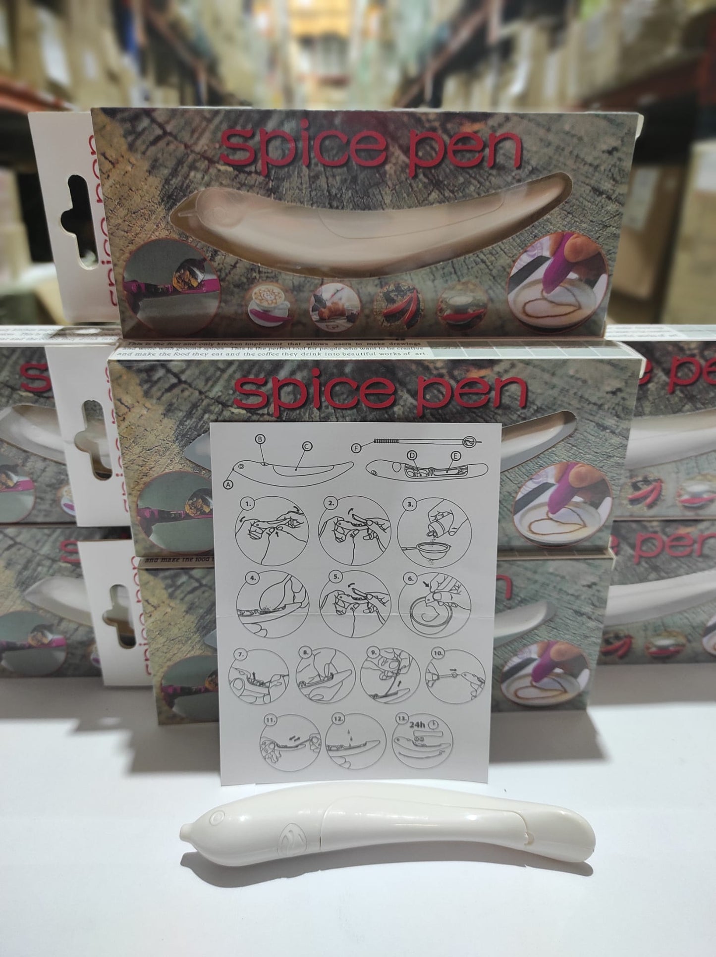 Bolígrafo de decoracion eléctrico para café y repostería - additional image 9