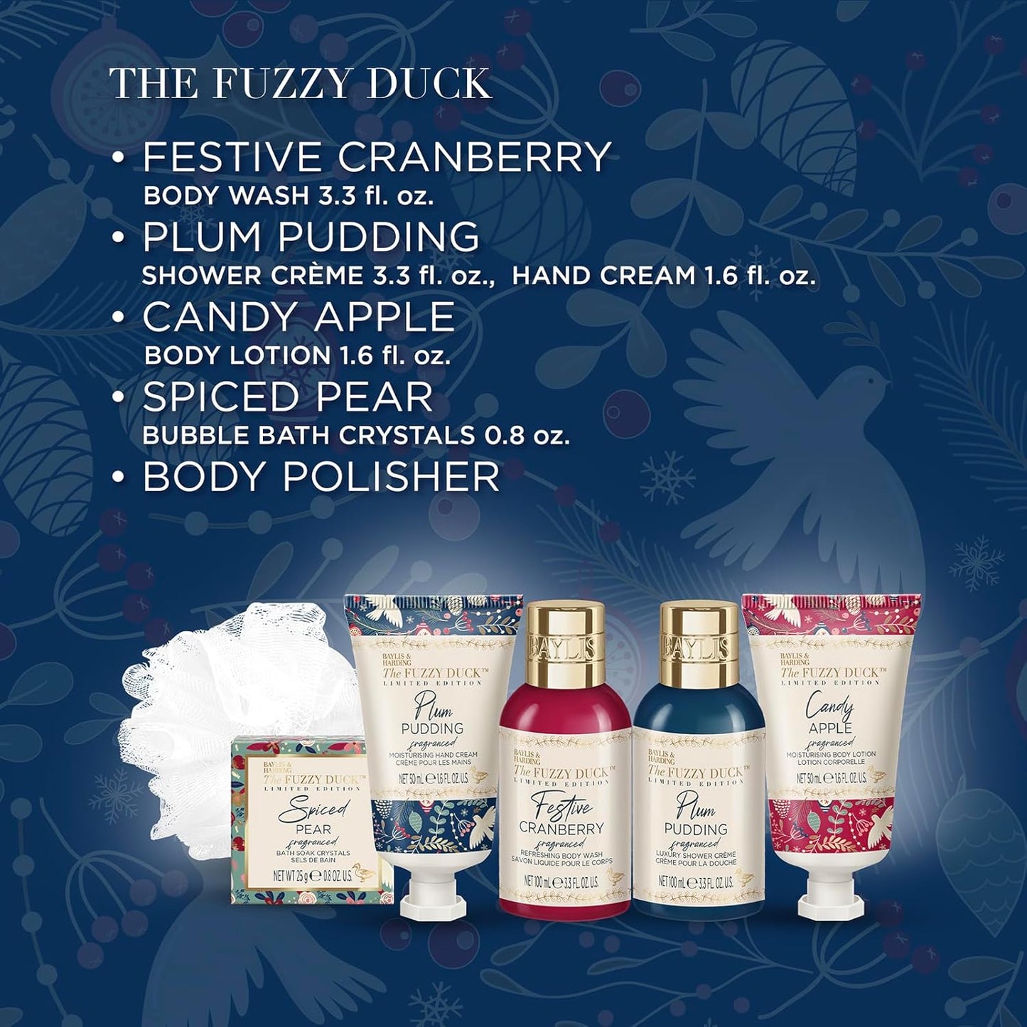 the Fuzzy Duck Winter Wonderland Coffret Cadeau De Luxe (1 Pièce) – Convient Aux Végétaliens