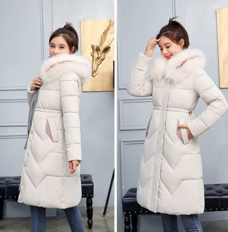 Fv7916 2019 New Autumn Winter Women Fashion Casual Warm Jacket Female Coats Woman Parka Korean Clothes Womens