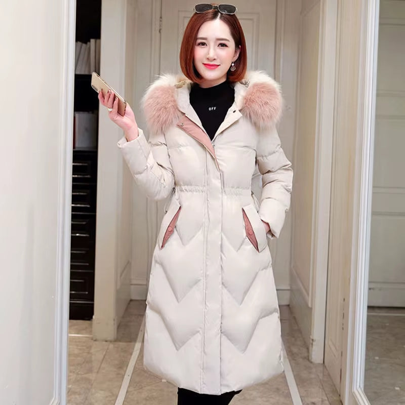 Fv7916 2019 New Autumn Winter Women Fashion Casual Warm Jacket Female Coats Woman Parka Korean Clothes Womens